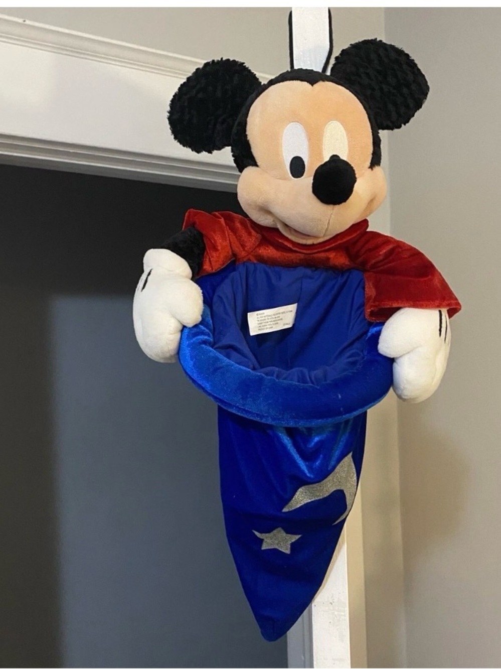 Disney Mickey Mouse Holiday Decor - Wizard hat stocking Christmas